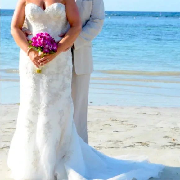 beaded wedding dress australia Chic White Summer Dress White / S main image 1